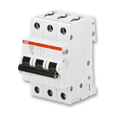 ABB S203 3-pól. 6A B 6kA