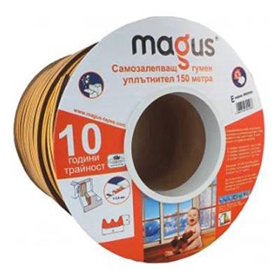 MAGUS УПЛЪТНИТЕЛ magus ГУМЕН Е-ПРОФИЛ КАФЯВ (8812)