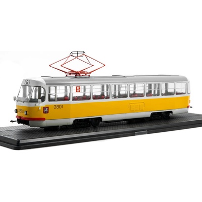 Start Scale Models SSM Tatra T3SU tramvaj žlutá SSM 1:43
