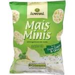 Alnatura Био мини царевични бисквитки - Сметана и лук - 50 г