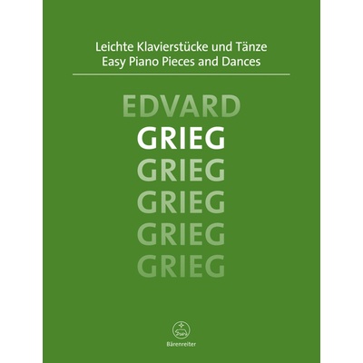 Snadné klavírní skladby a tance Grieg