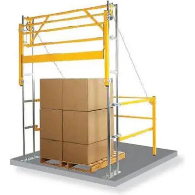 Otočná paletová branka na rampy Vario 30HI – pro palety 1650×1200×1200 mm, vnější š.1600 mm