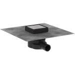 Hansgrohe RainDrain Point - Подов отвод, 10x10 см, матирана неръждаема стомана 56247800 (56247800)