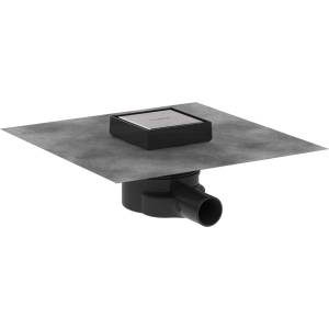 Hansgrohe RainDrain Point - Подов отвод, 10x10 см, матирана неръждаема стомана 56247800 (56247800)