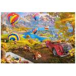 Castorland - Puzzle Hot Air Balloon Valley - 1 000 piese