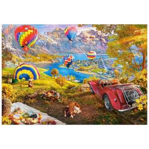 Castorland - Puzzle Hot Air Balloon Valley - 1 000 piese