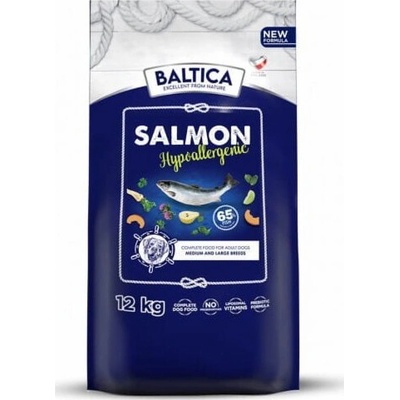 Baltica Excellent Hypoallergenic adult Large and XLarge breeds Mono salmon 12 kg