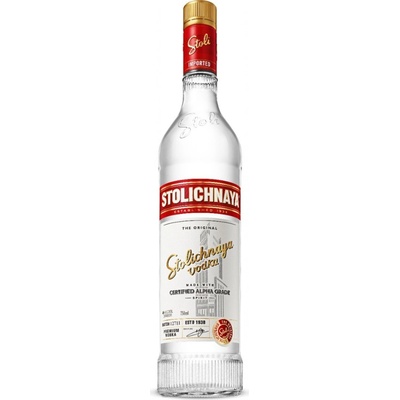 Stolichnaya 40% 0,5 l (holá láhev)