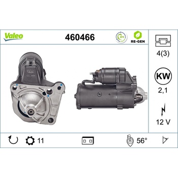 VALEO Štartér 460466