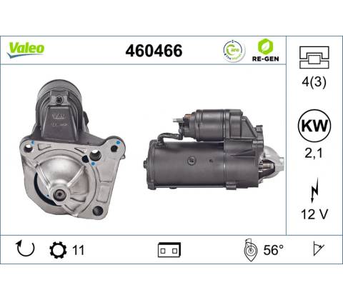 VALEO Štartér 460466