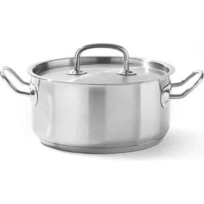 HENDI Nízký hrnec s poklicí 2,9 l 200 Kitchen Line 836019