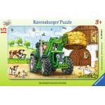 Ravensburger - Puzzle Tractor on the Farm - 1 - 39 piese