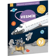 Můj první samolepkový sešit vesmír