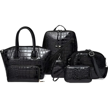 HARAHU Комплект чантички lu-38072 - Черна kp38072 (lu-38072)