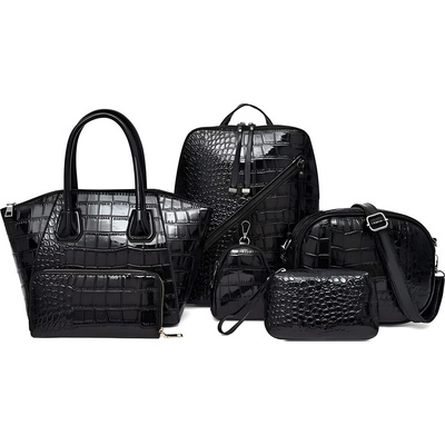 HARAHU Комплект чантички lu-38072 - Черна kp38072 (lu-38072)