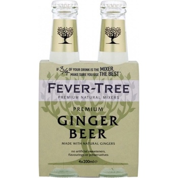 Fever Tree Ginger Beer 4 x 200 ml