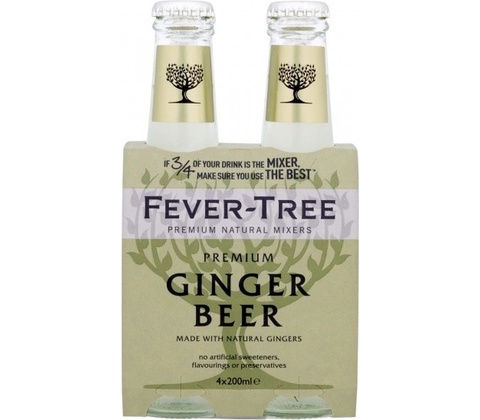 Fever Tree Ginger Beer 4 x 200 ml