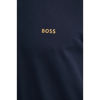 BOSS Green тениска с яка мъжка с памук Paul (50506193)