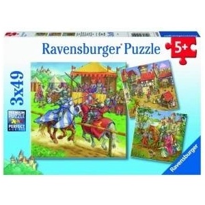 Ravensburger Puzzle 3x49el Knights 051502 RAVENSBURGER p8