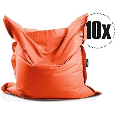 SakyPaky 10 sedacích vaků Kanafas oranžová