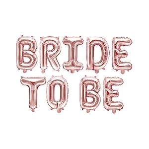 PartyDeco Фолиев балон - Bride to Be