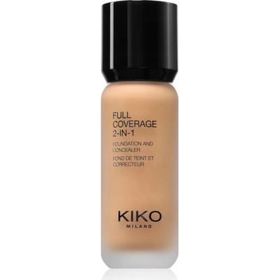 KIKO Milano Full Coverage 2-In-1 make-up a korektor 2 v 1 40 Warm Beige 25 ml