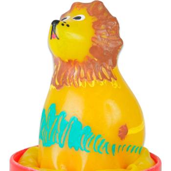 CONDOMERIE Презервативи condomerie - handpainted novelty condoms sitting lion