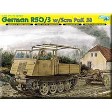 DRAGON Model Kit military 6684 GERMAN RSO/03 ARTILLERY TRACTOR w/5cm PaK 38 SMART KIT 1:35