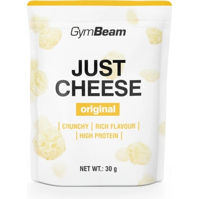 Gymbeam Sýrový snack Just Cheese originál 8 x 30 g