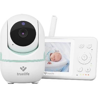 TrueLife NannyCam kamera 1 ks + rodičovská jednotka 1 ks + USB-C nabíjecí kabel 2 ks + adaptér 2 ks + držák pro uchycení chůvičky 1 ks + manuál 1 ks