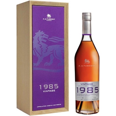 A. de Fussigny Vintage 1985 43% 0,7 l (kazeta)