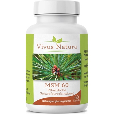 Vivus Natura Msm 60 - 60 капсули