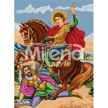 Milena Style Свети Димитър - гоблен със схема конци Ariadna 1: 4