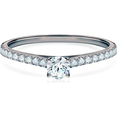 Savicki Zásnubný prsteň Share Your Love čierne zlato diamant SYL P4 DIA DIA CZ