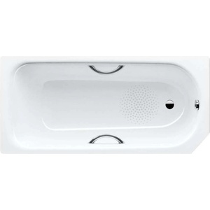 KALDEWEI Advantage - Правоъгълна вана Saniform V4 Star 332, 160x70 см, с отвори за дръжки, противоплъзгащо покритие, Perl-Effekt, бяла 134330003001 (134330003001)