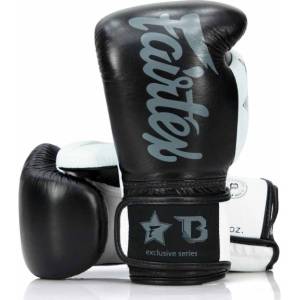 FAIRTEX Боксови Ръкавици Fairtex FXB-BG V2 - Black/White - 14 oz