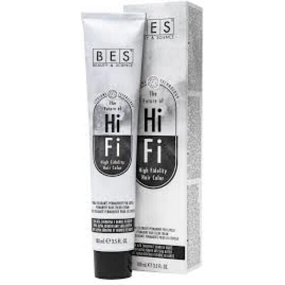 BES Трайна боя за коса с балансирано съдържание на амоняк BES Hi-Fi High Fidelity Hair Color 100 мл