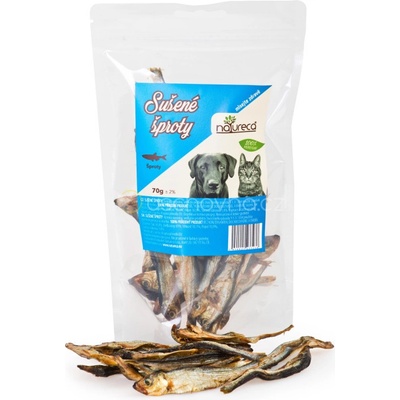 NATURECA pochoutka Šproty sušené 6-8 cm 70 g