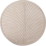 Ayyildiz Бежов кръгъл килим за открито и закрито ø 80 cm Nova 1204 - Ayyildiz Carpets (NOVA80801204BEIGE)