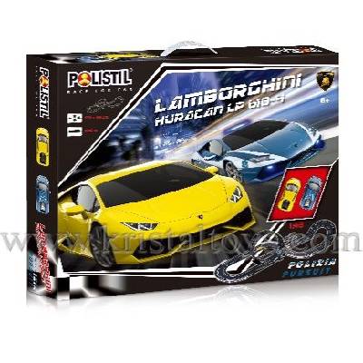 Polistil lamborghini Писта с две коли