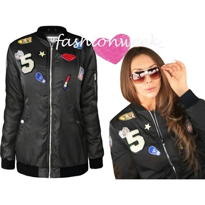 Fashionweek dámská bomber Military F122 černá