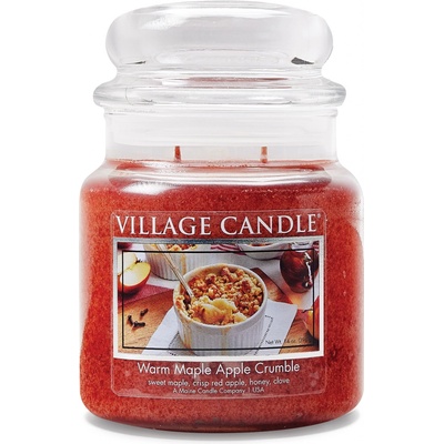 Village Candle Warm Maple Apple Crumble 389 g