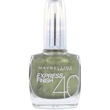 Maybelline Express Finish 40 секунди лак за нокти Nr. 850 Каки зелено 10 мл