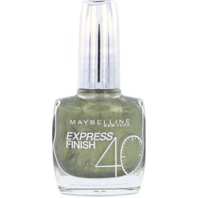 Maybelline Express Finish 40 секунди лак за нокти Nr. 850 Каки зелено 10 мл