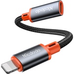 Techsuit OTG адаптер (CA-1440) - Mcdodo - Type-C към Lightning, 480Mbps, поддържа аудио - Черно