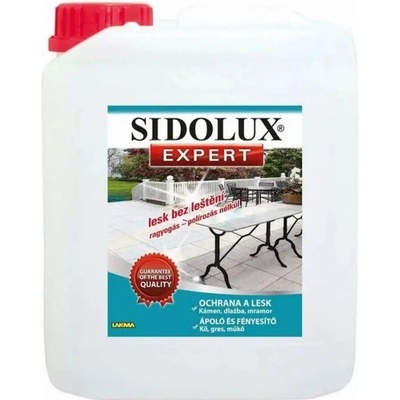 Sidolux Expert ochranný lesk na vonkajšie povrchy kameň, dlažba 5 l