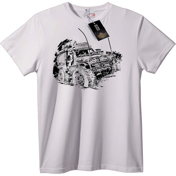 NOONEBRAND Тениска Графика на кола черна - XL, Black