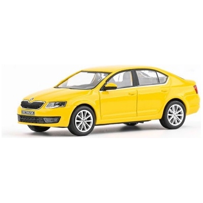 Abrex Škoda Octavia III 2012Žlutá Taxi 1:43