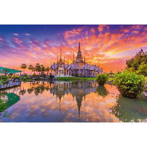 DIMEX ART Флизелинов фототапет ват тай 375 x 250 см