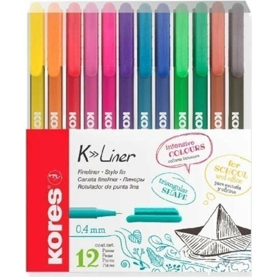 Kores K-Liner Sada 12 barev